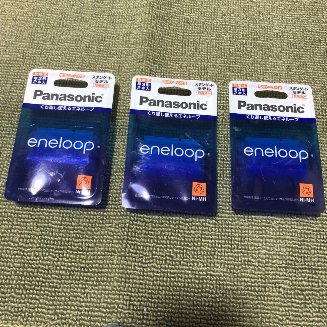 →新品▽Panasonic エネループ BK-3MCC/2C 3パック