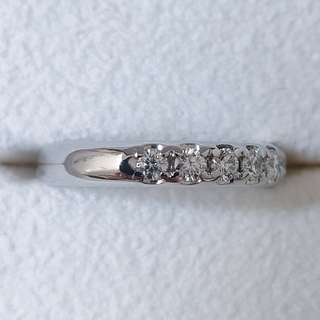MIKIMOTO(ミキモト)のミキモト ダイヤモンド エタニティ リング Pt950 0.25ct 4.6g レディースのアクセサリー(リング(指輪))の商品写真