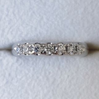 ミキモト(MIKIMOTO)のミキモト ダイヤモンド エタニティ リング Pt950 0.25ct 4.6g(リング(指輪))