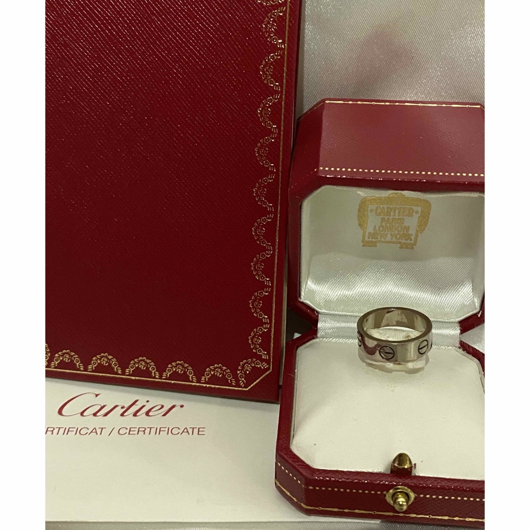 CARTIER カルティエ ラブリング #51リング・指輪　K18 WG