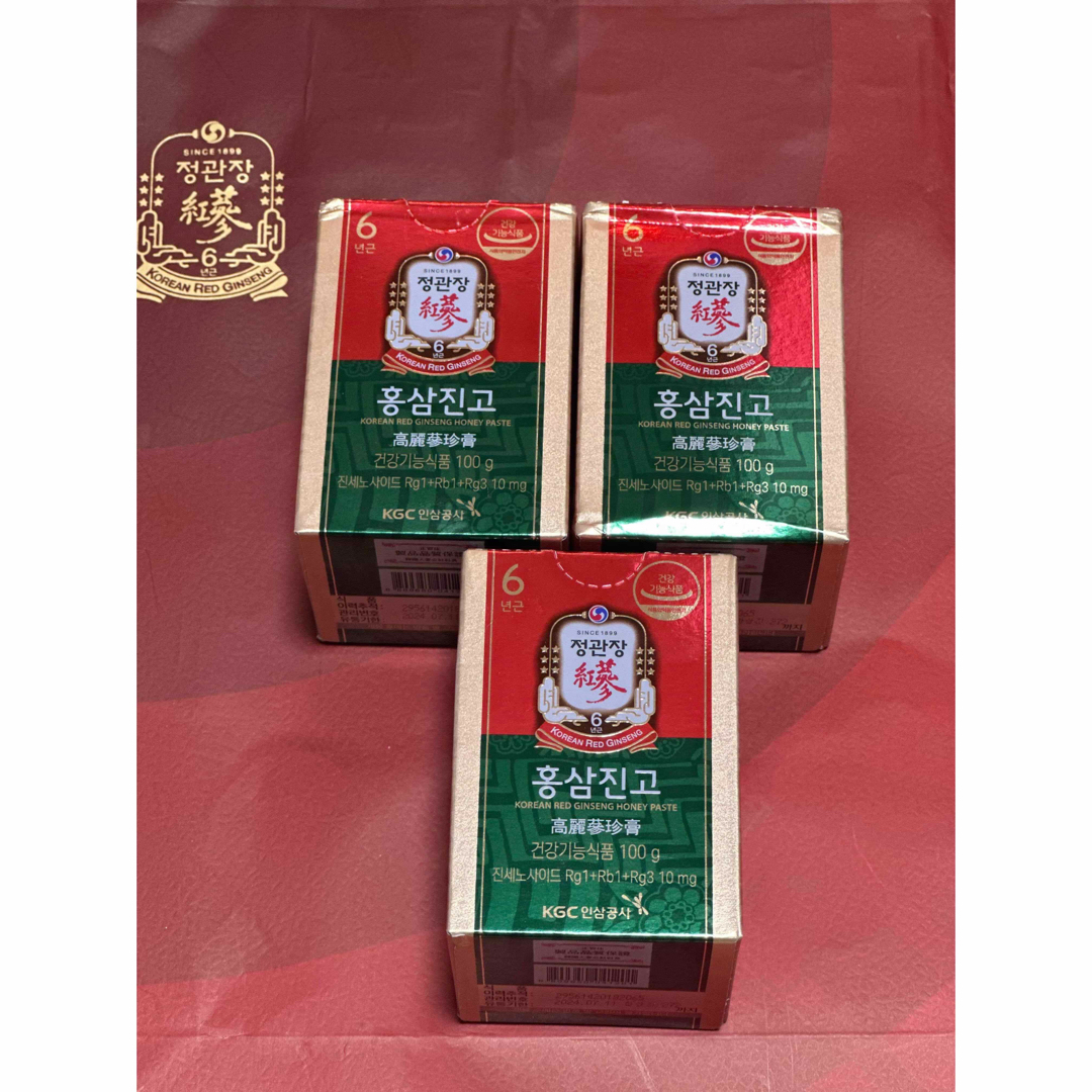 新品未開封 正官庄高麗人参 高麗蔘珍膏 エキス100g 健康用品