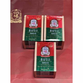 新品未開封 正官庄高麗人参　高麗蔘珍膏  エキス100g x 4個