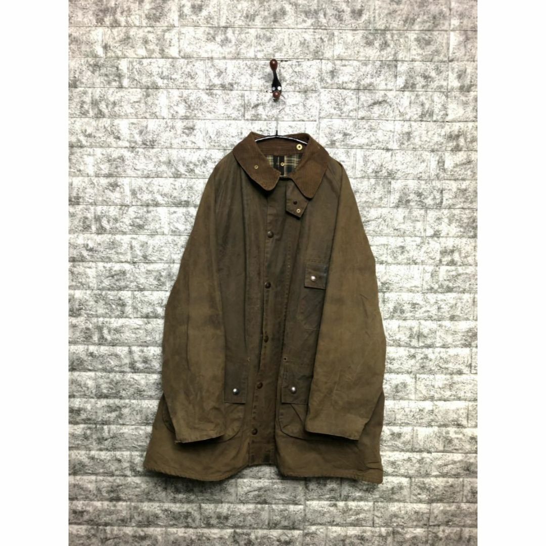 名作 1980s BARBOUR SOLWAY ZIPPER バブアー　ソルウェ