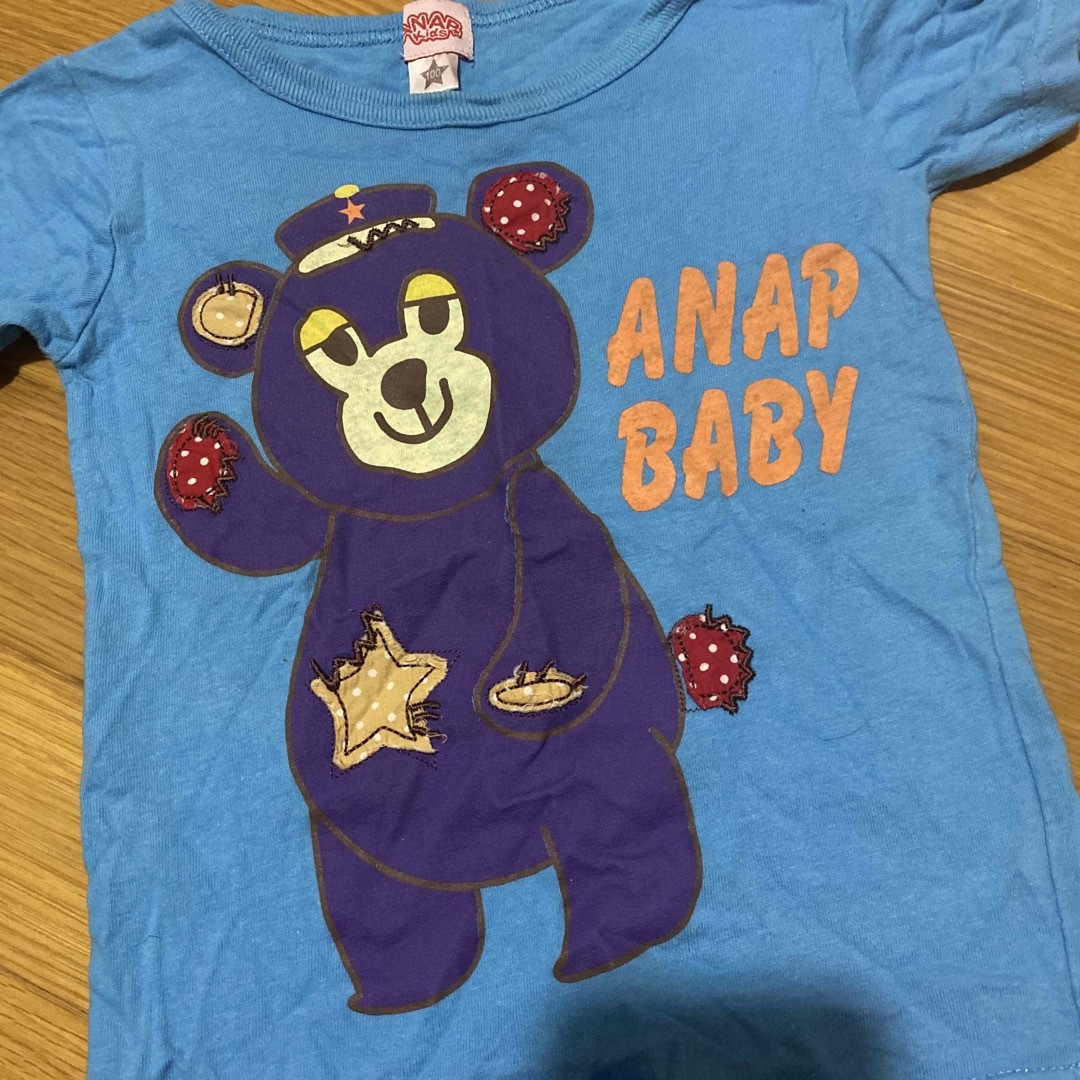 ANAP(アナップ)のANAP 100 3点セット キッズ/ベビー/マタニティのキッズ服男の子用(90cm~)(Tシャツ/カットソー)の商品写真