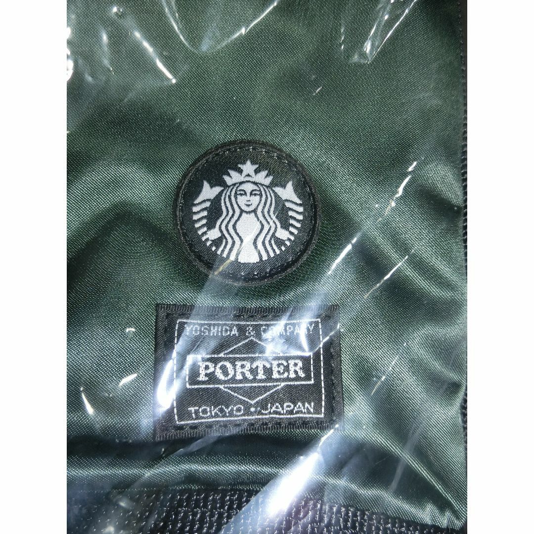 PORTER(ポーター)のSTARBUCKS PORTER　スターバックス　ドラムバッグ　グリーンS メンズのバッグ(ドラムバッグ)の商品写真