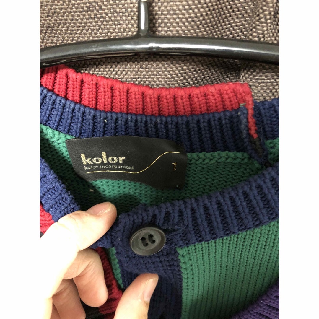 kolor(カラー)のkolor 20ss クレイジーパターンニット　サイズ1 メンズのトップス(ニット/セーター)の商品写真