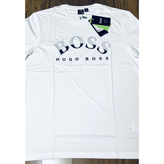 HUGO BOSS - HUGO BOSS 新品未使用 Lサイズ Tシャツ 白 ヒューゴ ボス