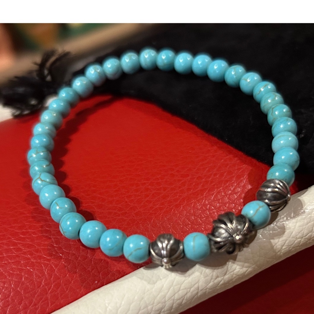 クロムハーツ CHROME HEARTS  6㎜ BEAD ブレスレット 1