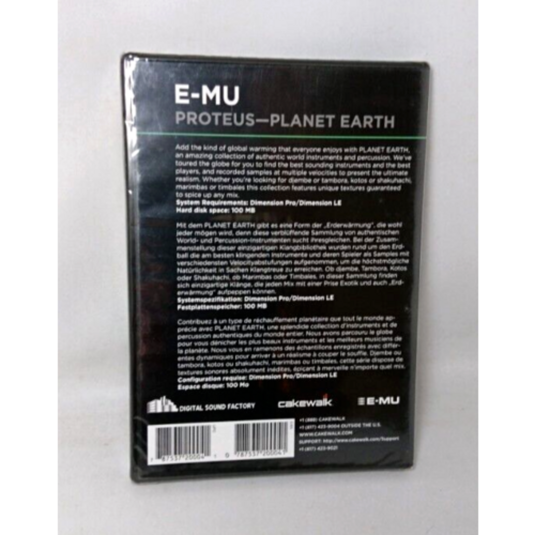 新品未開封 E-MU PROTEUS PLANET EARTH/EMU 音源 4