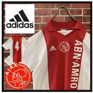 アディダス(adidas)のアディダス　アムステルダム　アヤックス　AJAX サッカー　ユニホーム　古着XL(ウェア)