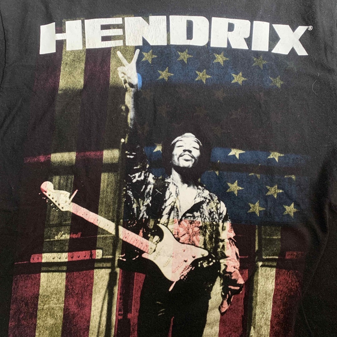 MUSIC TEE(ミュージックティー)の【激レア】JIMI HENDRIX ジミヘンドリックス　プリント　バンドTシャツ メンズのトップス(Tシャツ/カットソー(半袖/袖なし))の商品写真