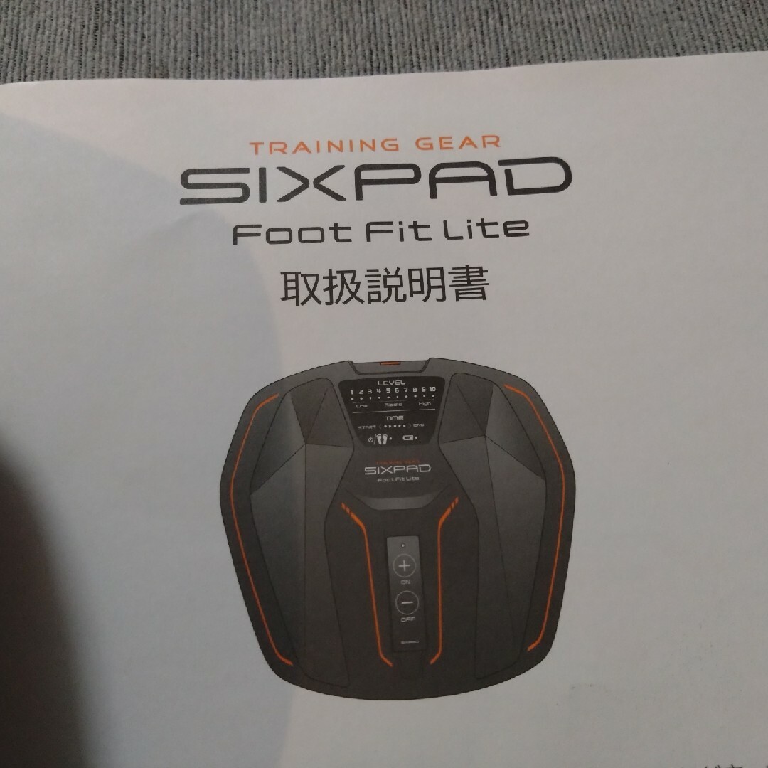 SIXPAD - SIXPAD Foot Fit Lite 使用頻度わずかの美品の通販 by