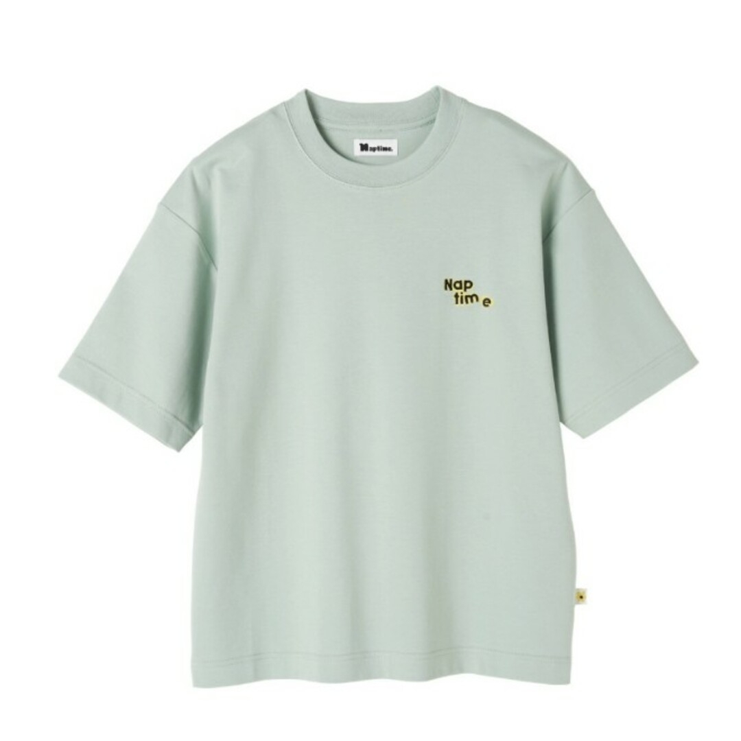 Naptimeフラワープリント Tシャツ ミントグリーン - ミュージシャン