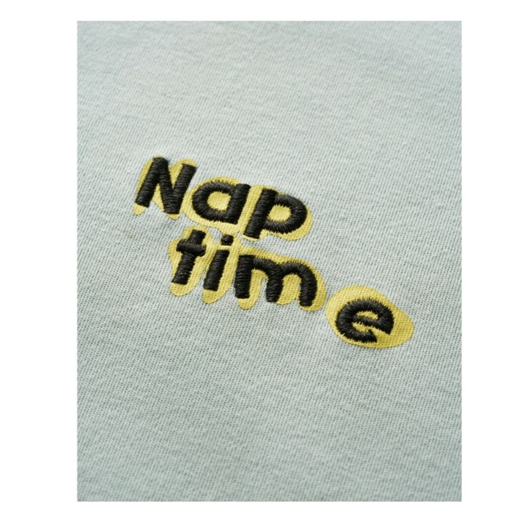 naptime 2023ss フラワープリントTシャツ　ミントグリーン