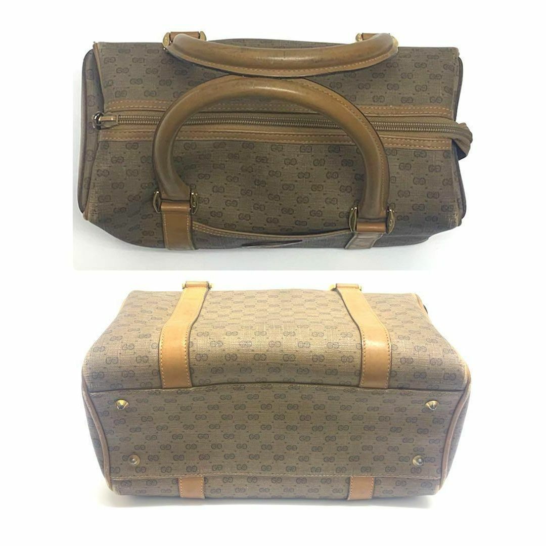 GUCCI グッチ オールドグッチ ミニボストン マイクロGG レディース