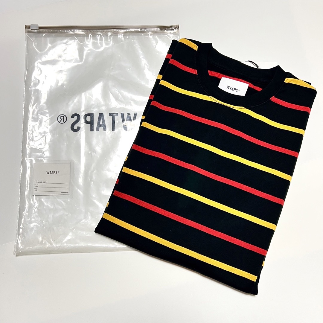 W)taps(ダブルタップス)の03 新品 WTAPS ダブルタップス ボーダー ロンT 長袖 Tシャツ BDY メンズのトップス(Tシャツ/カットソー(七分/長袖))の商品写真