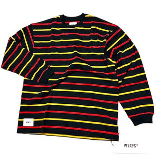 ダブルタップス(W)taps)の03 新品 WTAPS ダブルタップス ボーダー ロンT 長袖 Tシャツ BDY(Tシャツ/カットソー(七分/長袖))