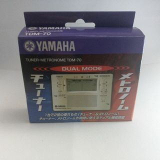 ヤマハ(ヤマハ)のYAMAHA TDM-70 チューナーメトロノーム 動作中古品(その他)