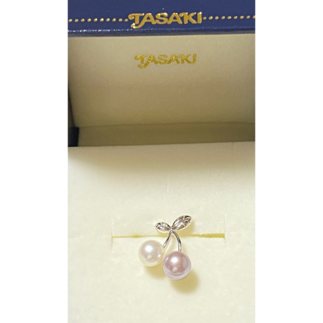 タサキ TASAKI 音符モチーフ ピンブローチ パール K18 X0003