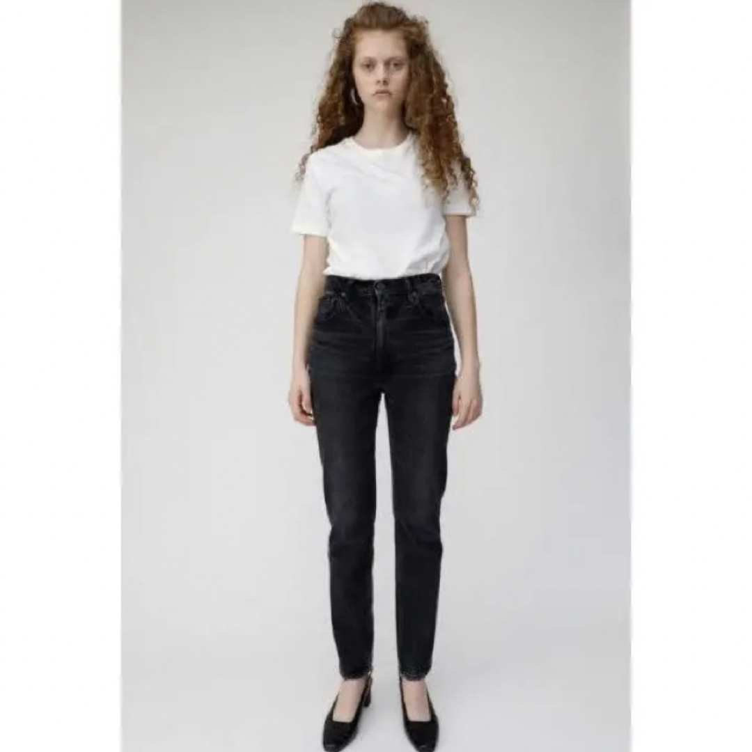 MOUSSY MVS BLACK SKINNY 23 美品