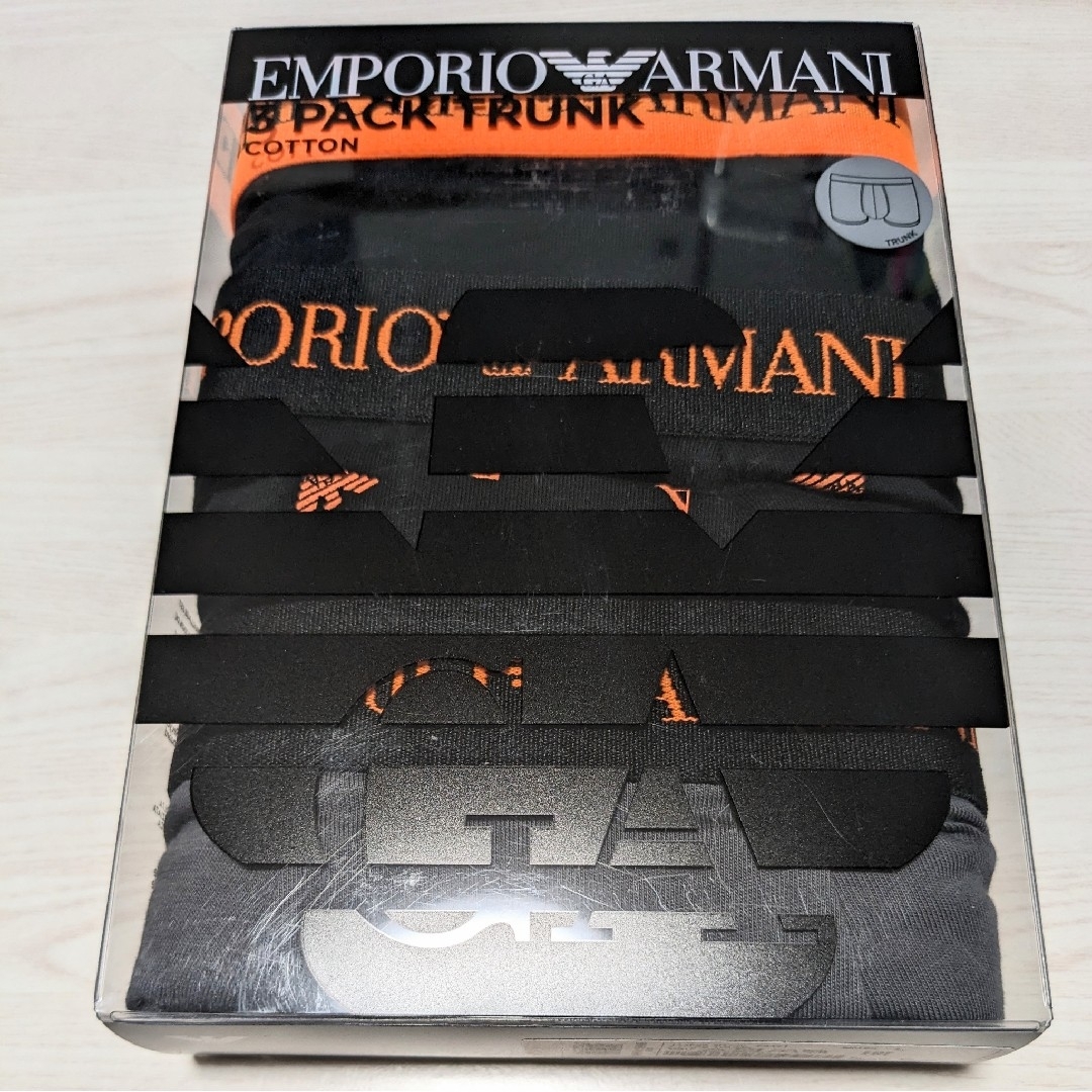 【3枚】EMPORIO ARMANI ボクサーパンツ 54037225 L