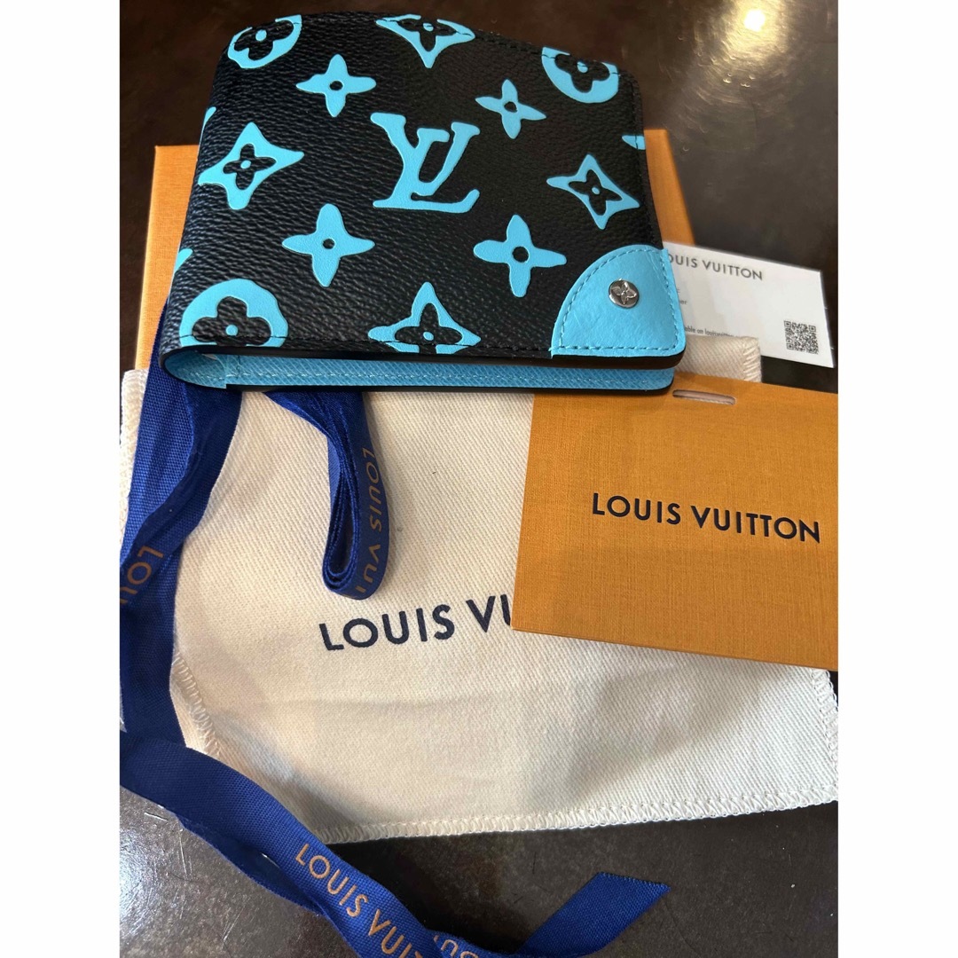 極美品✨LOUIS VUITTON モノグラムシール スレンダー 折り財布宜しくお願いします