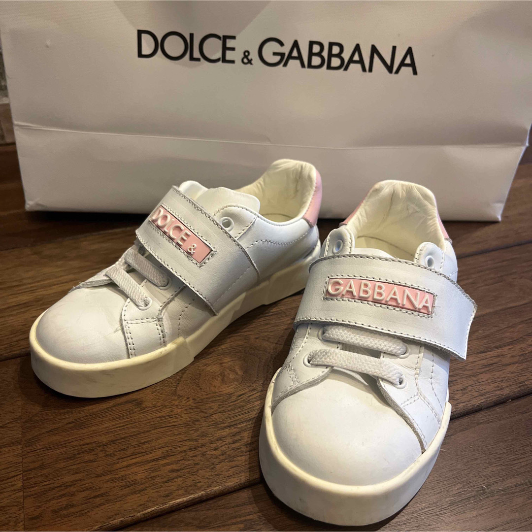 DOLCE&GABBANA(ドルチェアンドガッバーナ)のDOLCE&GABBANA(スニーカー) キッズ/ベビー/マタニティのキッズ靴/シューズ(15cm~)(スニーカー)の商品写真