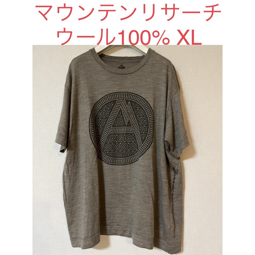 マウンテンリサーチ メリノウール 100% 半袖 Tシャツ カットソー ニット