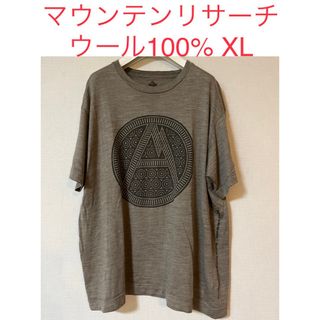 マウンテンリサーチ(MOUNTAIN RESEARCH)のマウンテンリサーチ メリノウール 100% 半袖 Tシャツ カットソー ニット(Tシャツ/カットソー(半袖/袖なし))