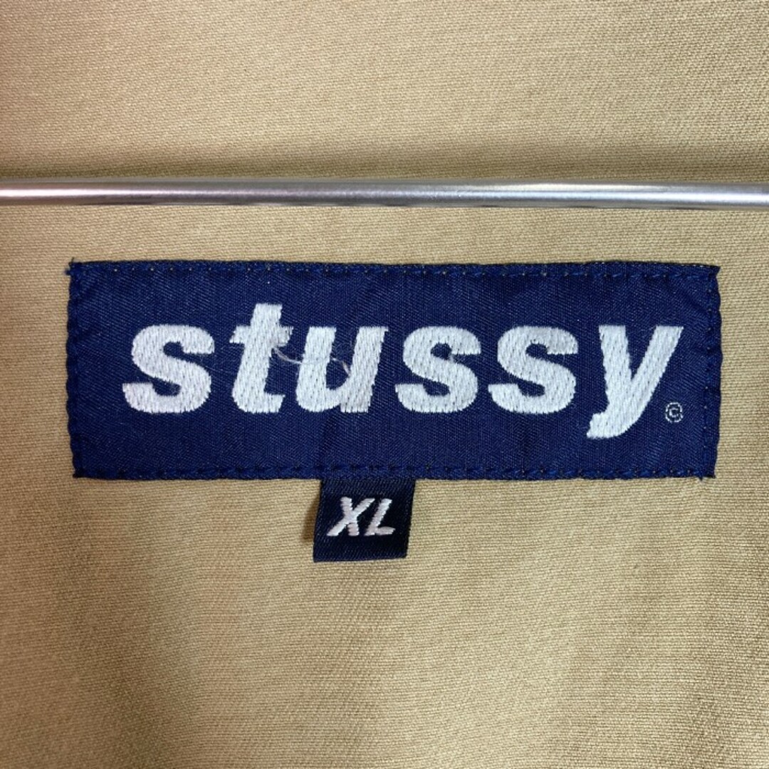 STUSSY - ☆ステューシー USA製 コットン ジャケット ベージュ sizeXL