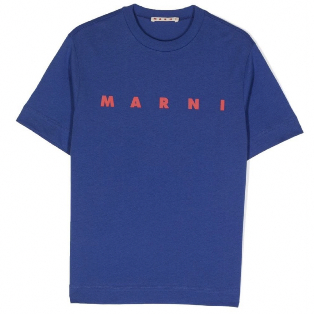 Marni(マルニ)のMARNI ロゴTシャツ　ブルー　12 レディースのトップス(Tシャツ(半袖/袖なし))の商品写真