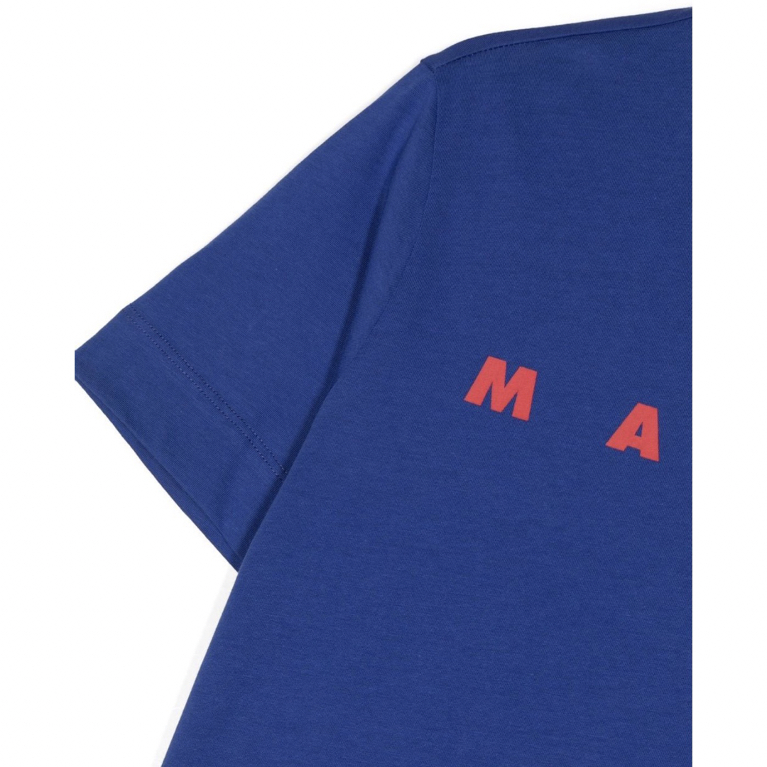 Marni(マルニ)のMARNI ロゴTシャツ　ブルー　12 レディースのトップス(Tシャツ(半袖/袖なし))の商品写真