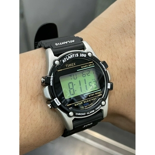 TIMEX 腕時計 アトランティス100 TW2U31100 10気圧防水(腕時計(デジタル))
