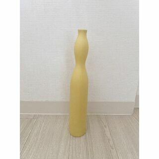 即納 韓国 アート 花瓶 フラワーベース イエロー 北欧 (花瓶)