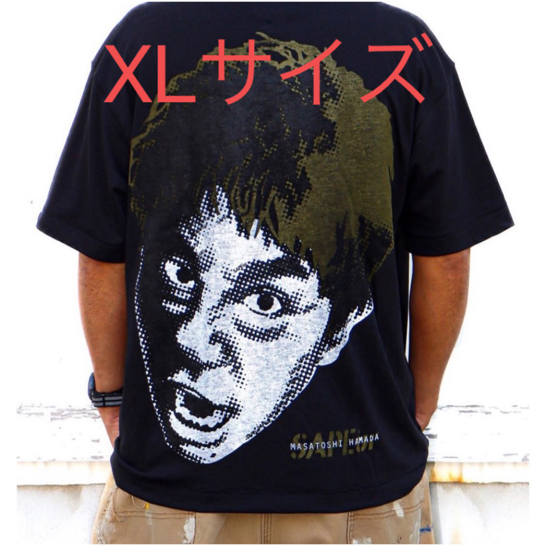 SAPEur × 浜田雅功　コラボTシャツ　黒　XL