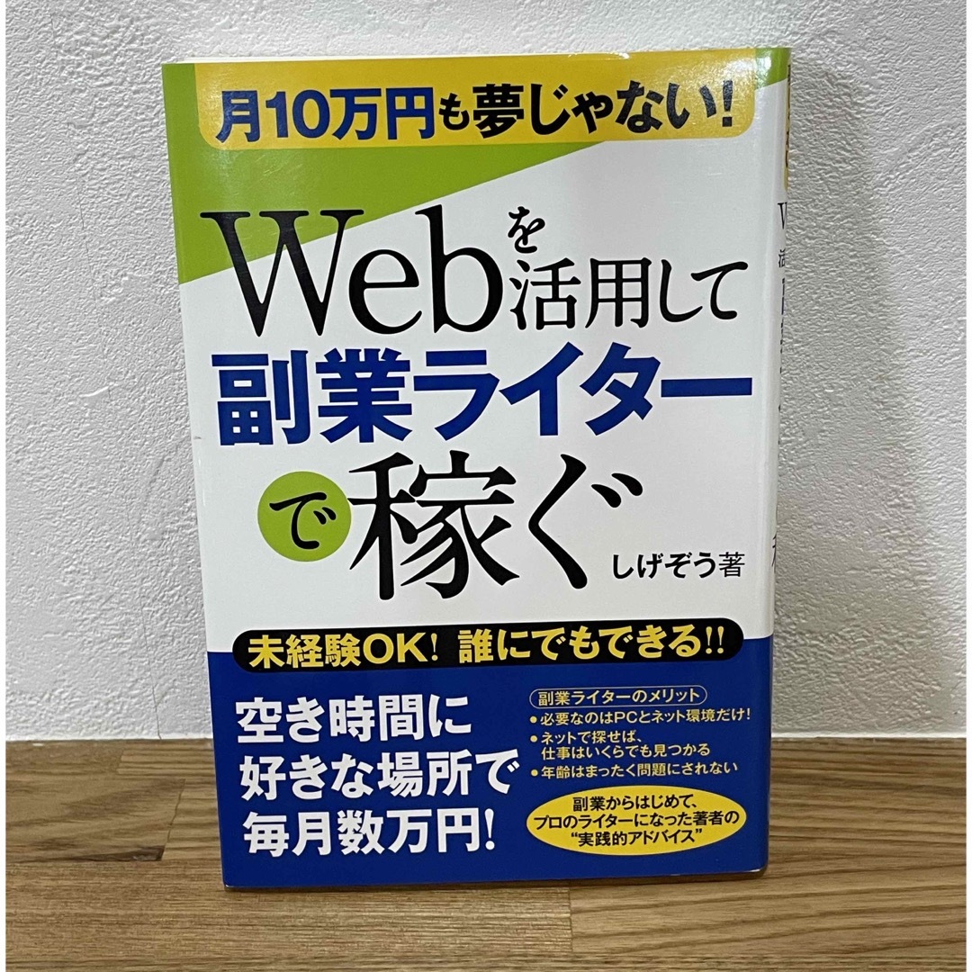 Ｗｅｂを活用して副業ライタ－で稼ぐ 月１０万円も夢じゃない！ エンタメ/ホビーの本(ビジネス/経済)の商品写真