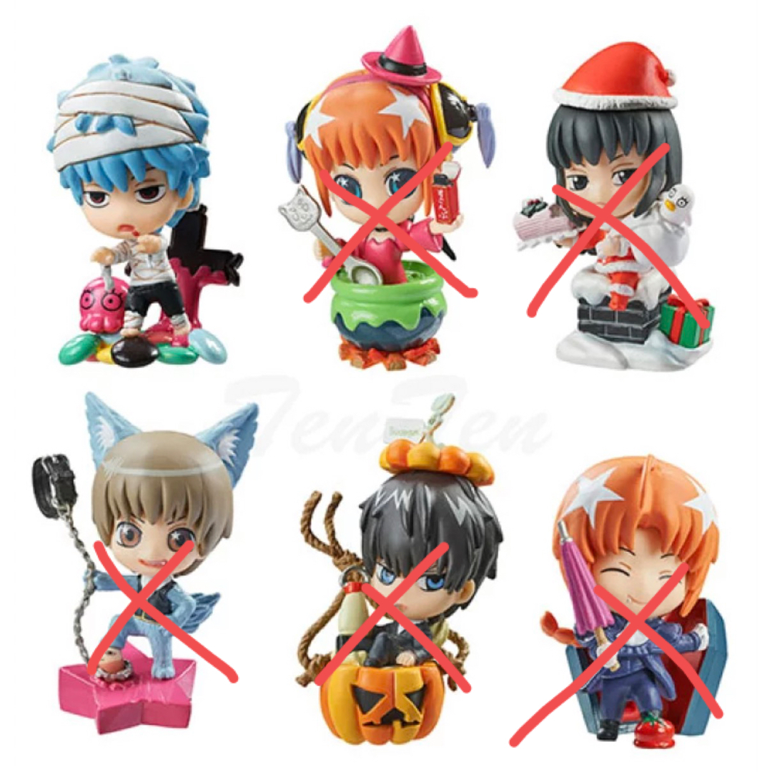 銀魂 ミニフィギュア 坂田銀時 銀ちゃん お菓子 ハロウィンの 銀魂 ミニフィギュア 坂田銀時 銀ちゃん お菓子 ハロウィンの