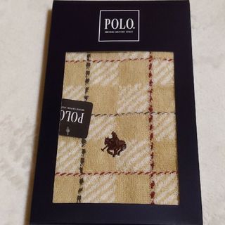 ポロ(POLO（RALPH LAUREN）)の新品POLOハンドタオル(ハンカチ/ポケットチーフ)