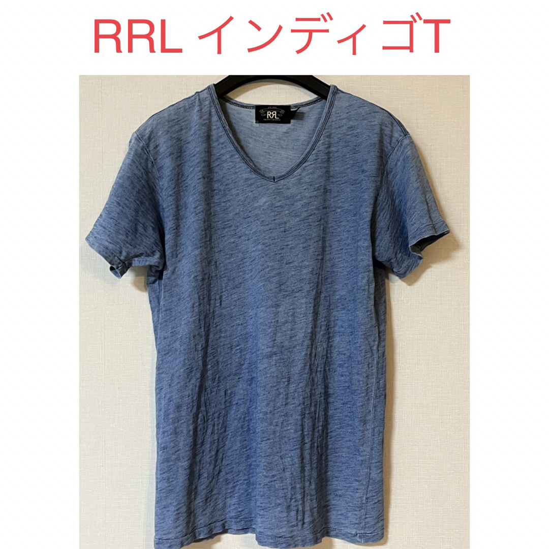 RRL ラルフローレン インディゴ デニム 半袖 Tシャツ ダブルアールエル