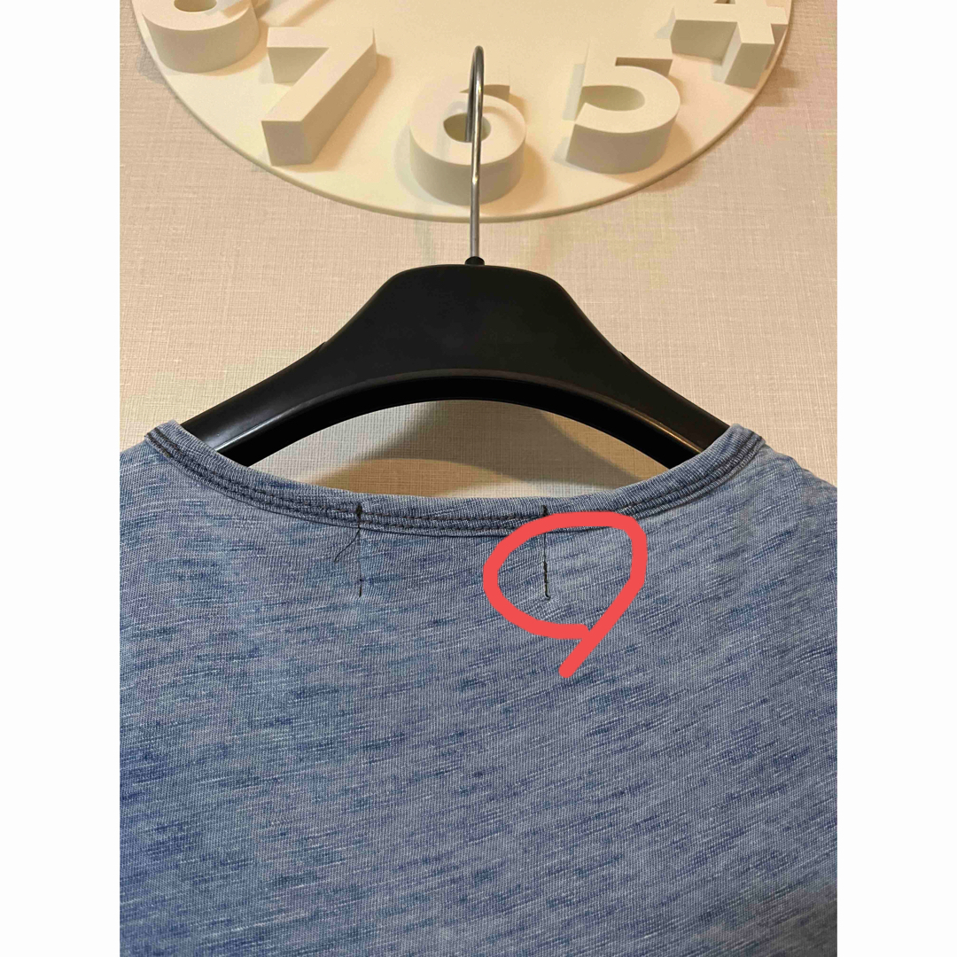 RRL(ダブルアールエル)のRRL ラルフローレン インディゴ デニム 半袖 Tシャツ ダブルアールエル メンズのトップス(シャツ)の商品写真