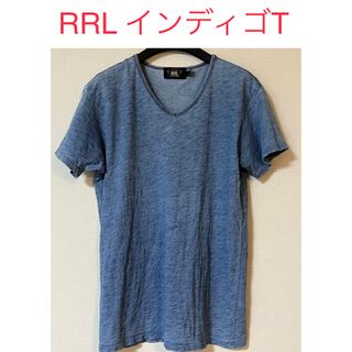 ダブルアールエル(RRL)のRRL ラルフローレン インディゴ デニム 半袖 Tシャツ ダブルアールエル(シャツ)