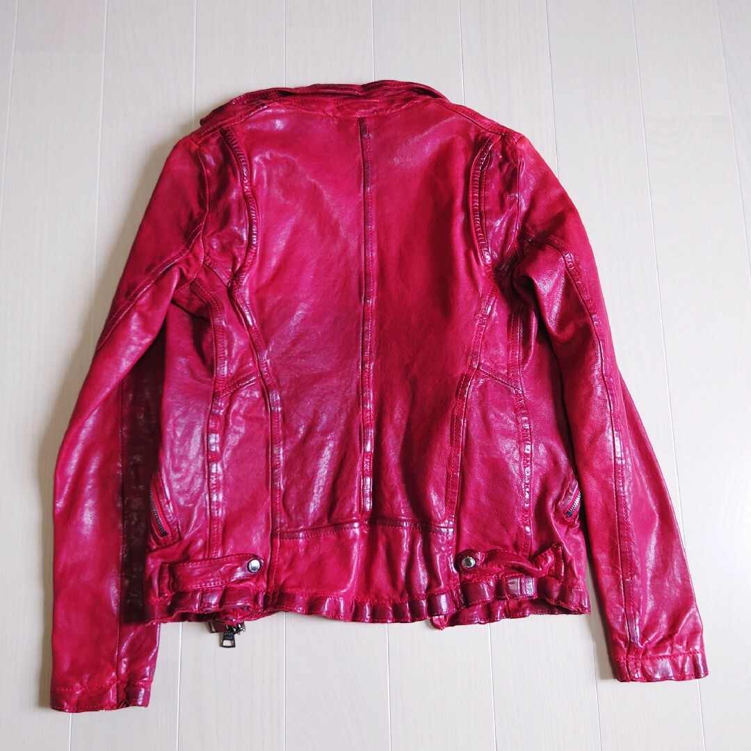 定価15万超!GIORGIO BRATO スタンドカラー レザージャケット 黒
