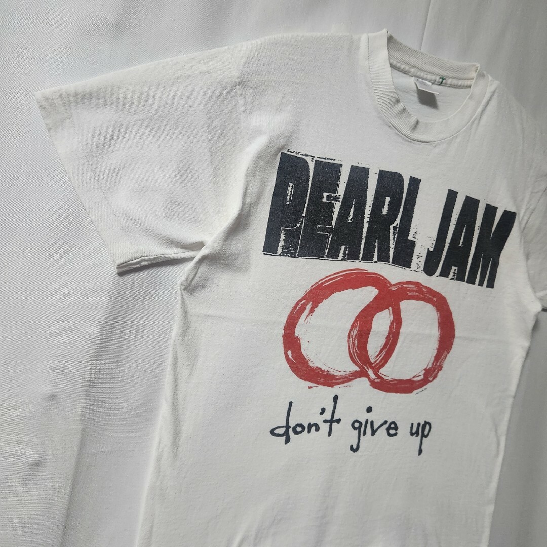 FRUIT OF THE LOOM - 【希少】 PEARL JAM don't give up 1993 ツアーT