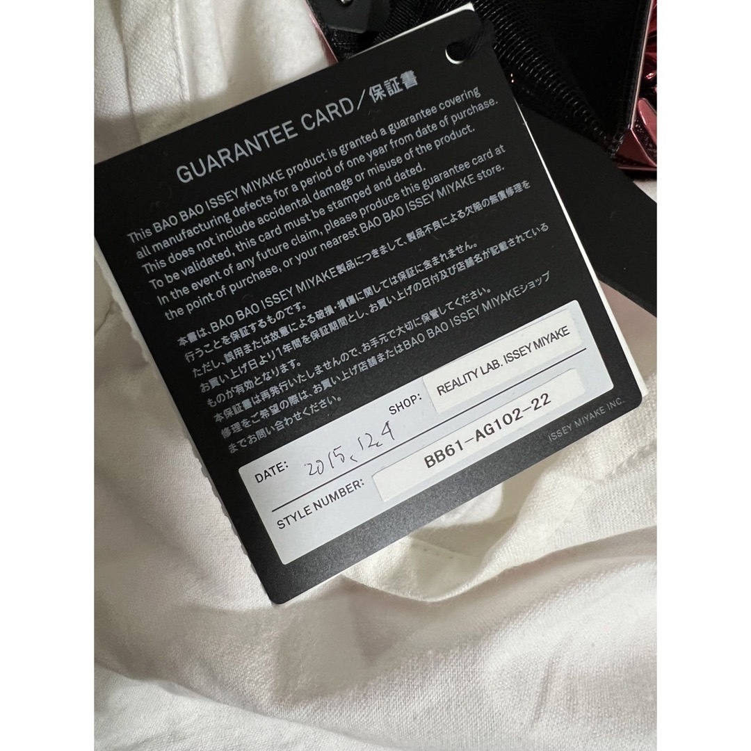 ISSEY MIYAKE イッセイ ミヤケ 10×10 2015 絶品