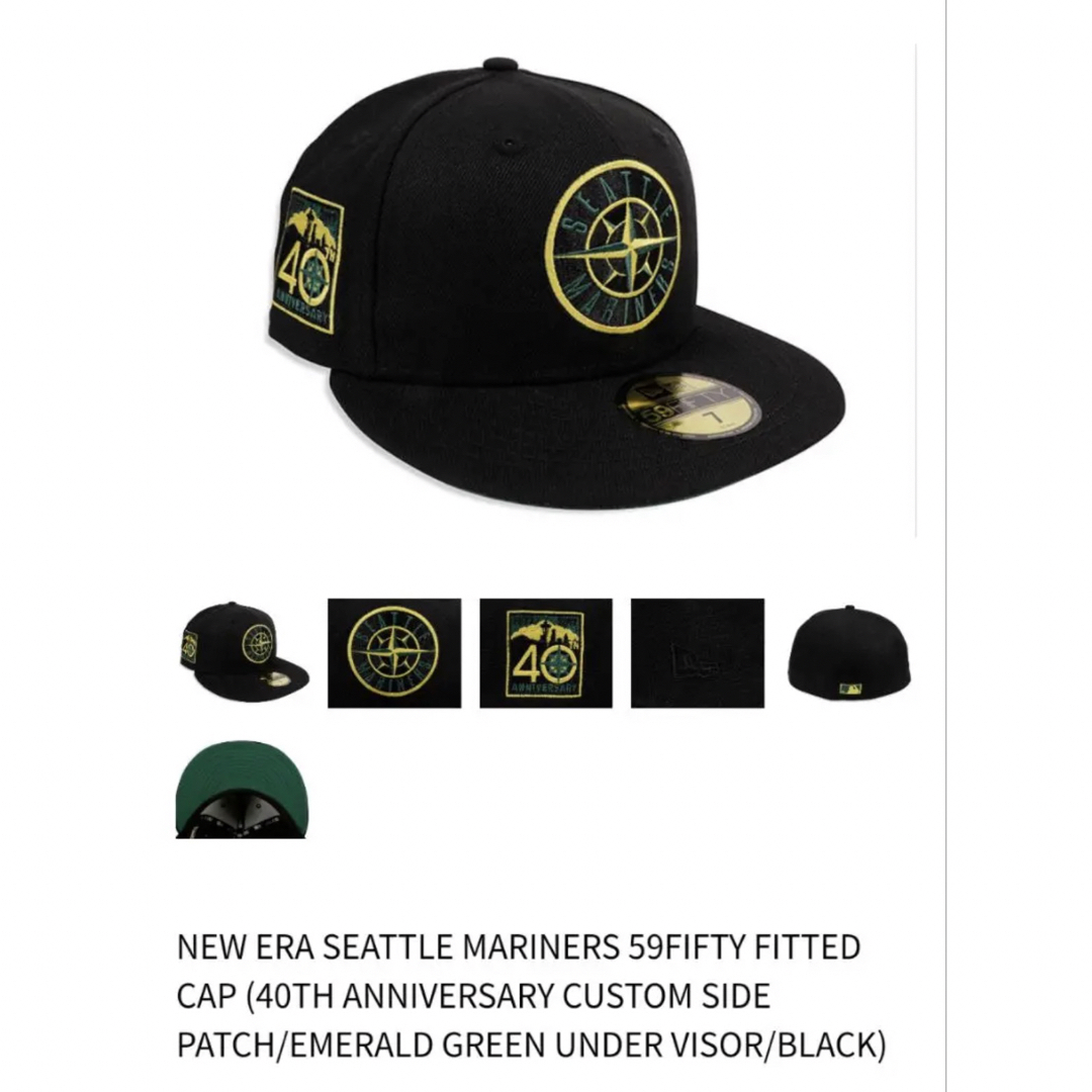 希少激レア】NEWERA 59FIFTY マリナーズ Stone Island - キャップ