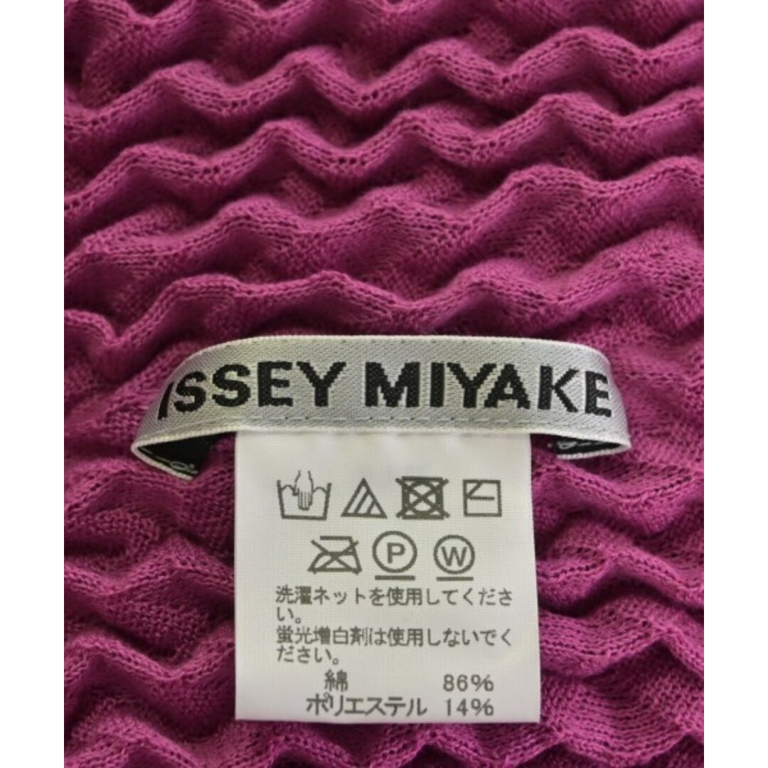 ISSEY MIYAKE イッセイミヤケ カーディガン 2(M位) ピンク