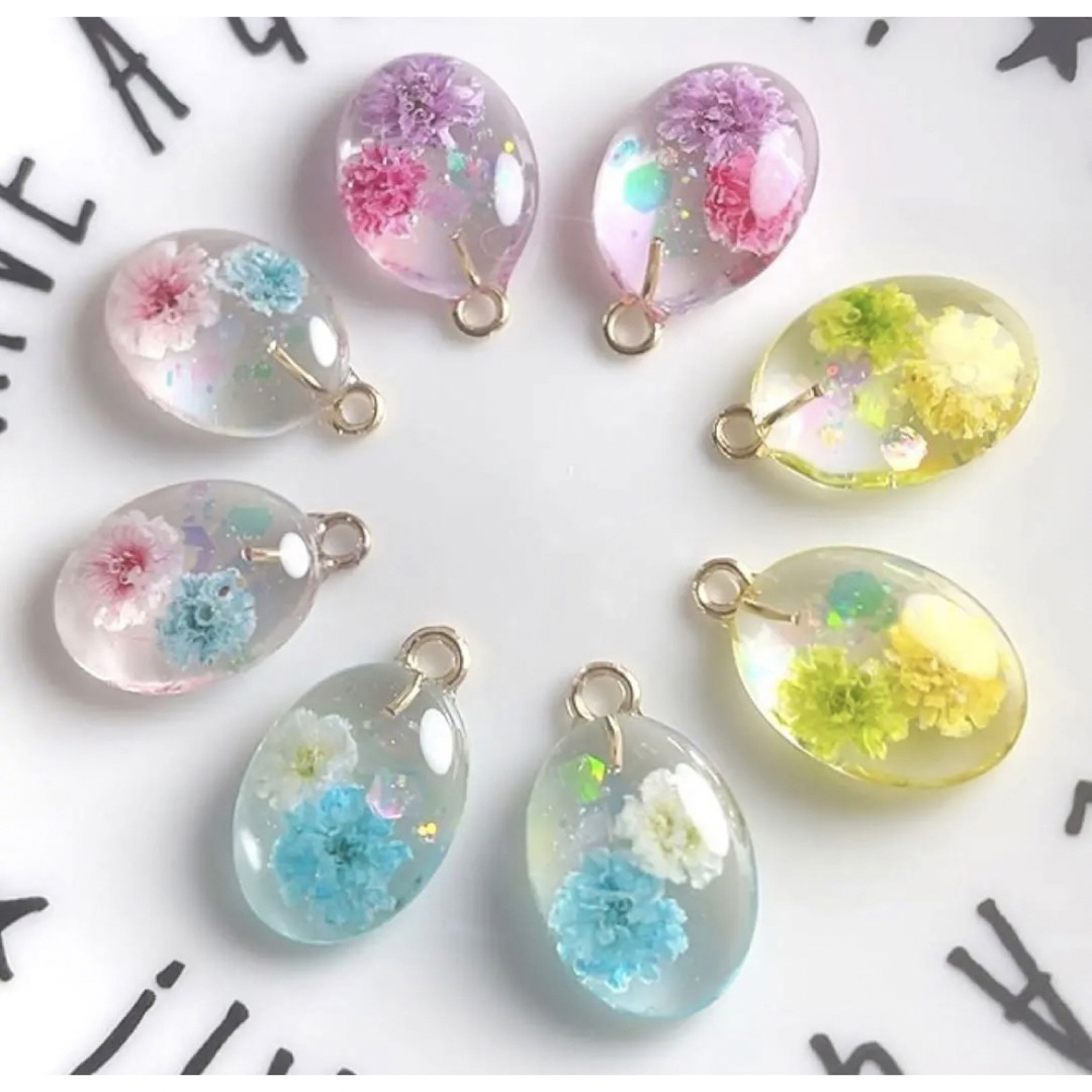 オーダー用となりますNo.885◇ミニチャームトップ♪カン付きレジン