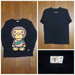 アベイシングエイプ(A BATHING APE)のAPE！Tシャツ！(Tシャツ/カットソー(七分/長袖))