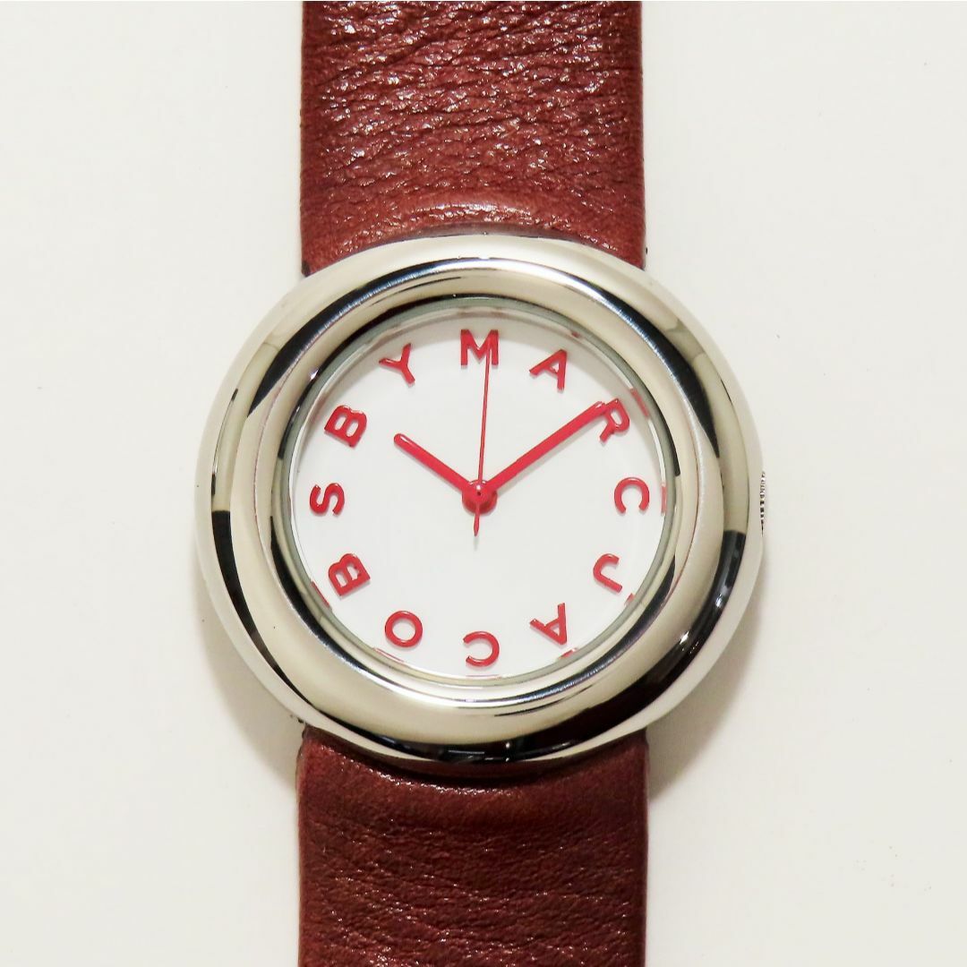稼働品 美品 マークバイマークジェイコブス レディース クオーツ 腕時計 箱