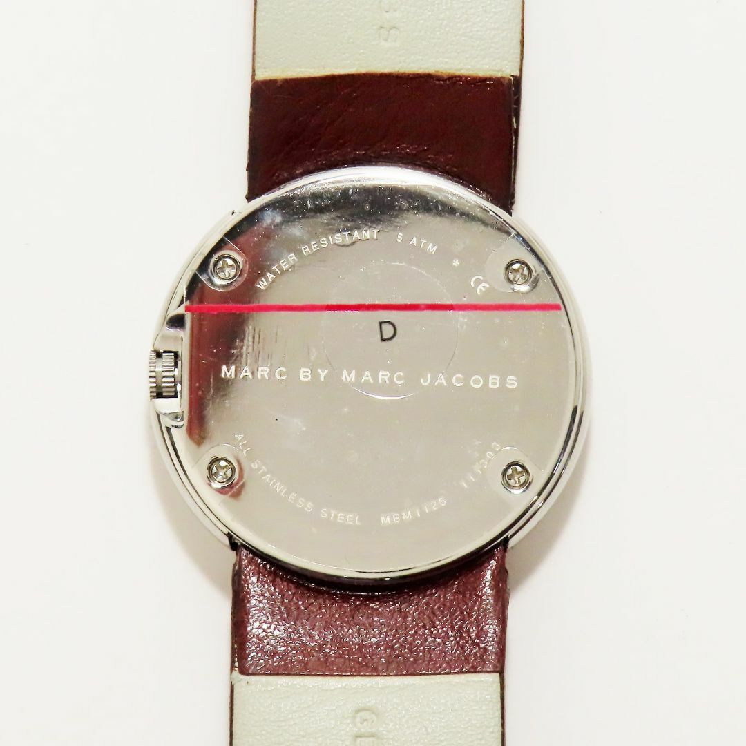 稼働品 美品 マークバイマークジェイコブス レディース クオーツ 腕時計 箱